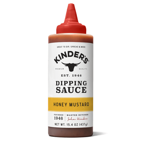 Kinder's Honey Mustard Dipping Sauce, 15.4 oz Squeeze Bottle