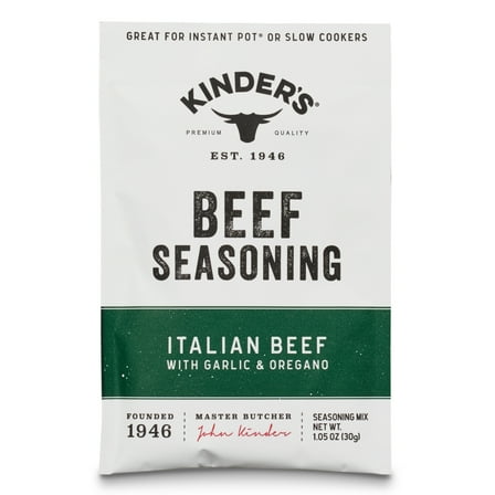 Kinder's Italian Beef Seasoning, 1.1 oz Packet