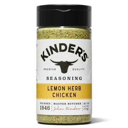 Kinder's Lemon and Herb Chicken Seasoning, 6.3oz