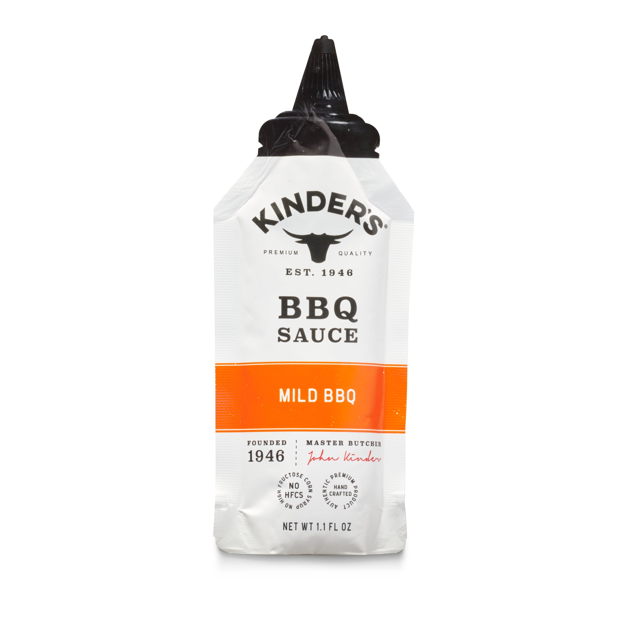 Kinder's Mild Barbecue Sauce for Wings and Dipping, 1.1 oz