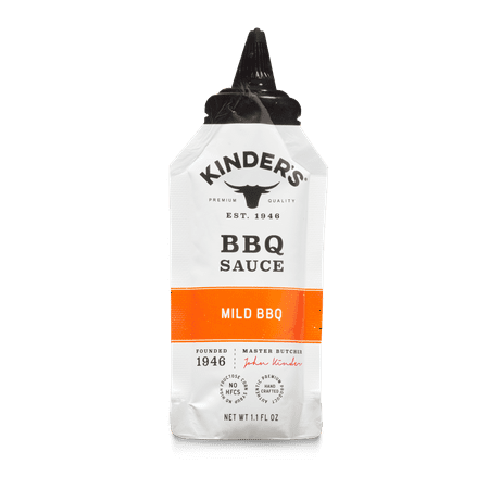 Kinder's Mild Barbecue Sauce for Wings and Dipping, 1.1 oz