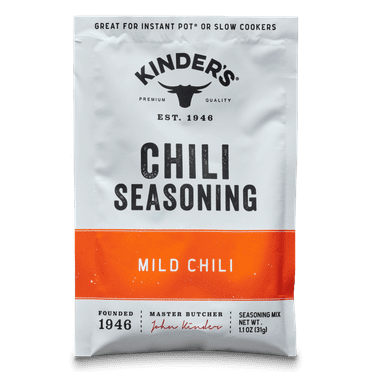 Kinder's Mild Chili Seasoning, 1.1 oz Packet