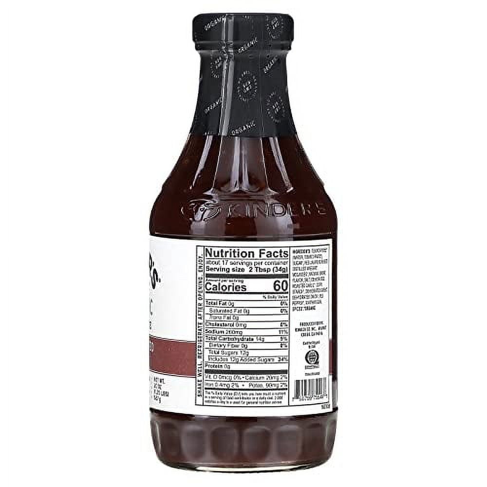 Kinder’s Organic Spicy Roasted Garlic BBQ Sauce; SpicySweet with a