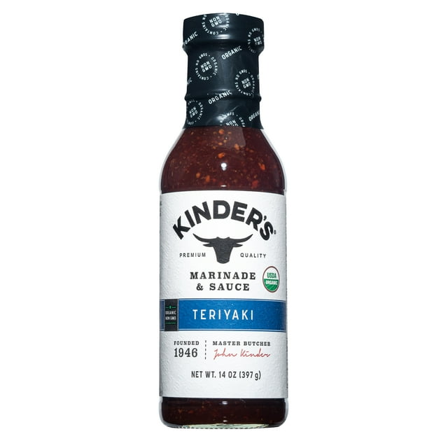 Kinder's Organic Teriyaki Marinade, 13 oz