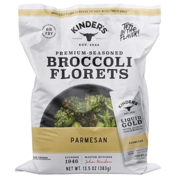 Kinder's Frozen Parmesan Broccoli Florets, 13.5 oz