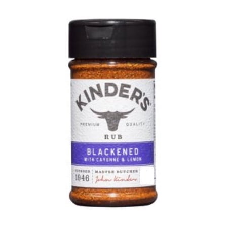 Kinder's Rub Blackened With Cayenne & Lemon, 4.2 Ounce - Pack Of 3
