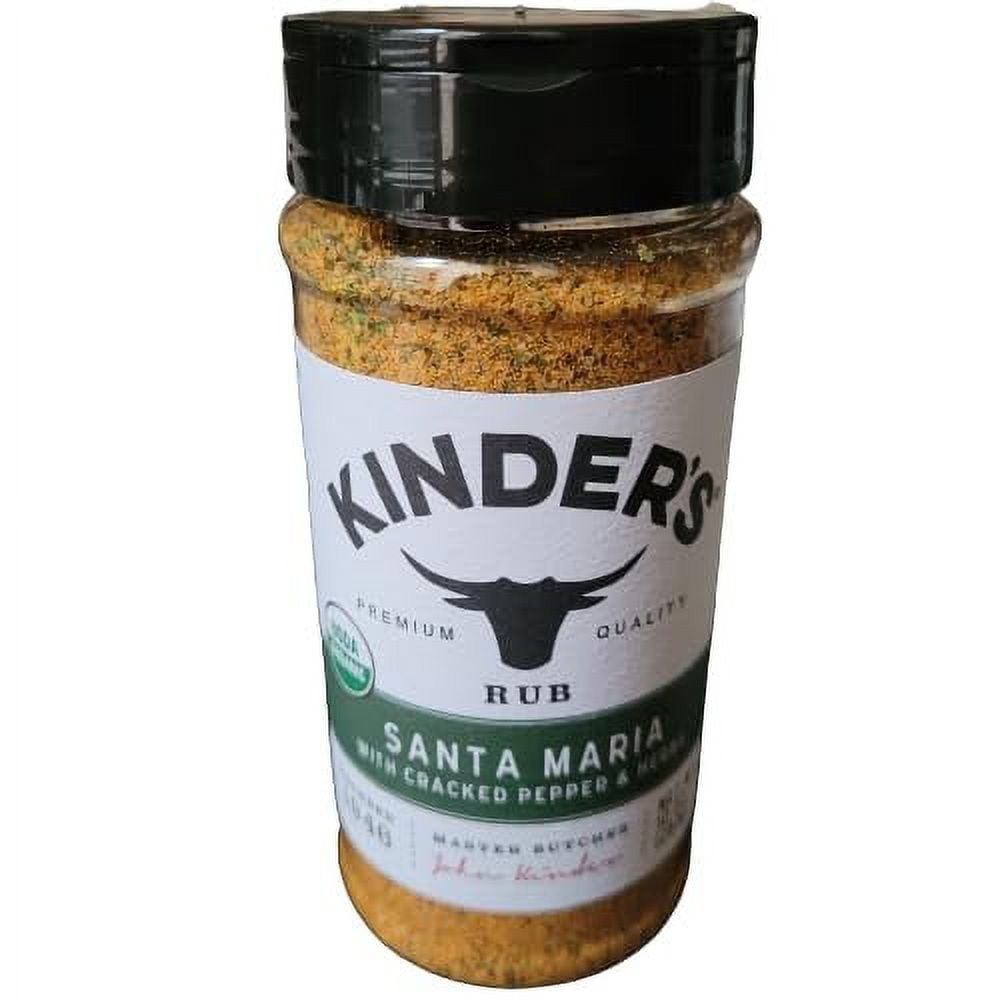 Kinder's Santa Maria with SAF21 Cracked Pepper & Herbs Large 10 Ounce