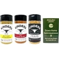 Kinder's Seasoning Rub 3 Flavor Variety (1) Each Buttery Steakhouse