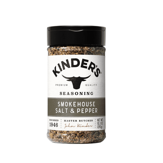 Kinder's Smokehouse Salt + Pepper Seasoning, 10.3 oz.