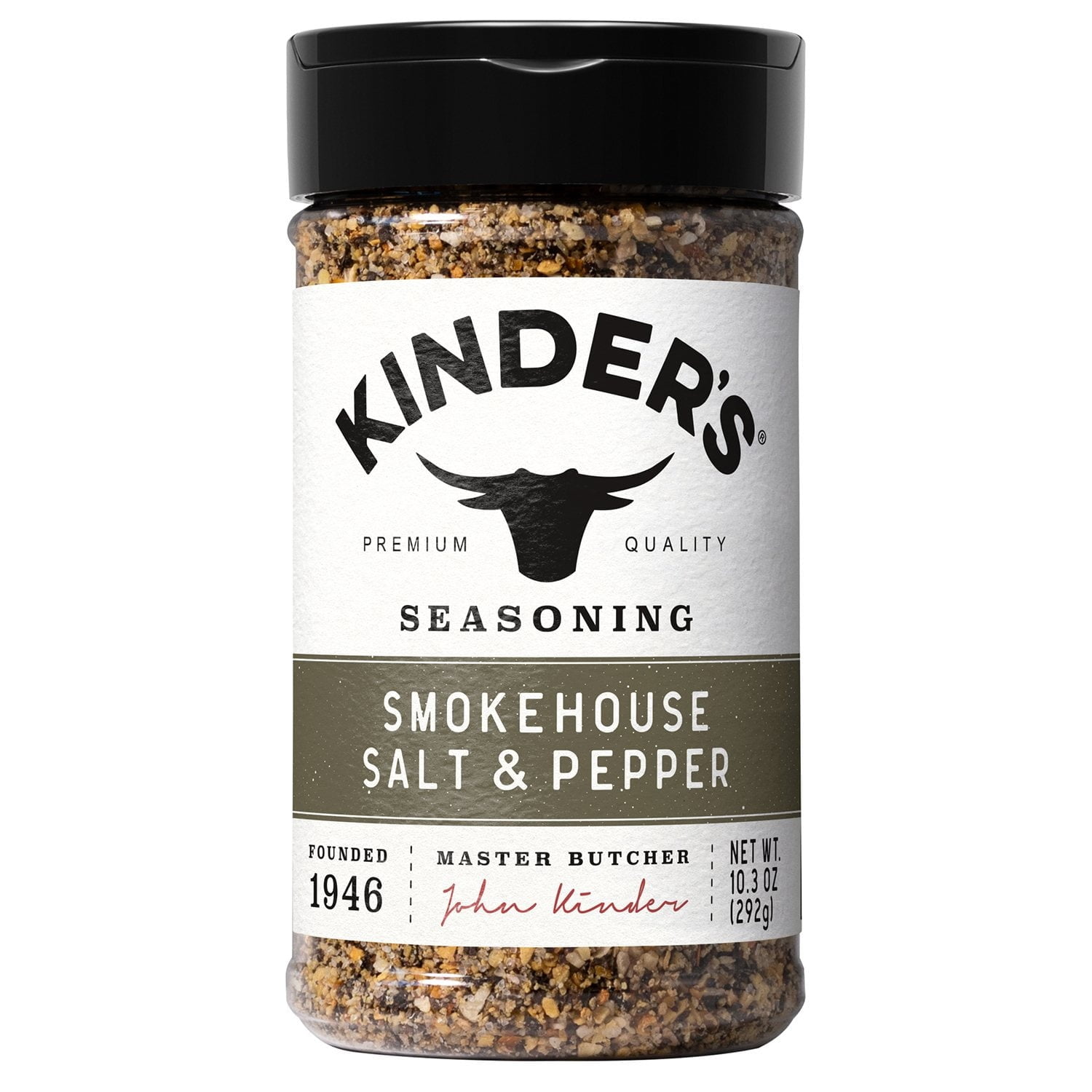 Kinder's Smokehouse Salt + Pepper Seasoning, 10.3 Ounce