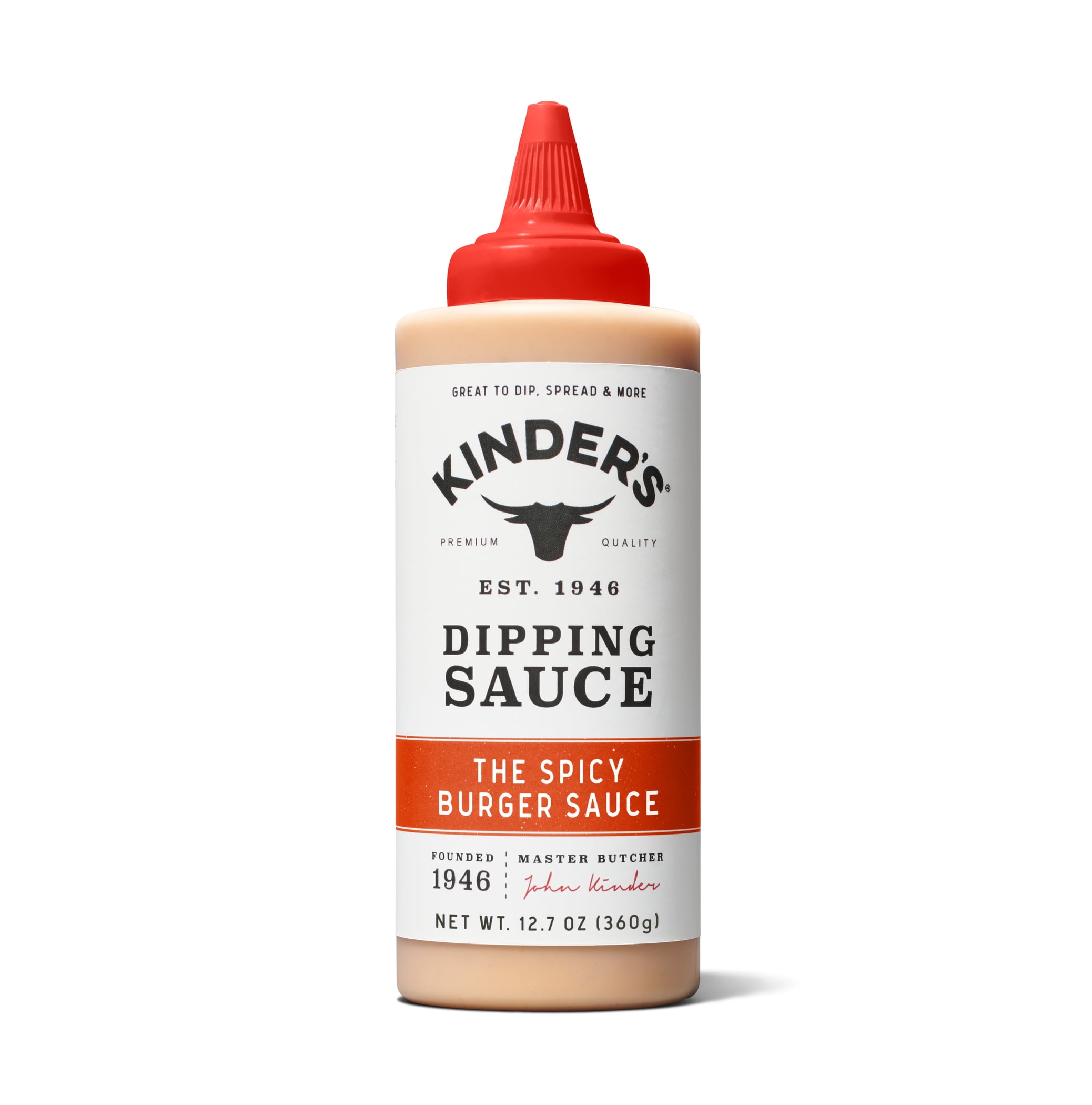 Kinder's Spicy Burger Dipping Sauce, 12.7 oz