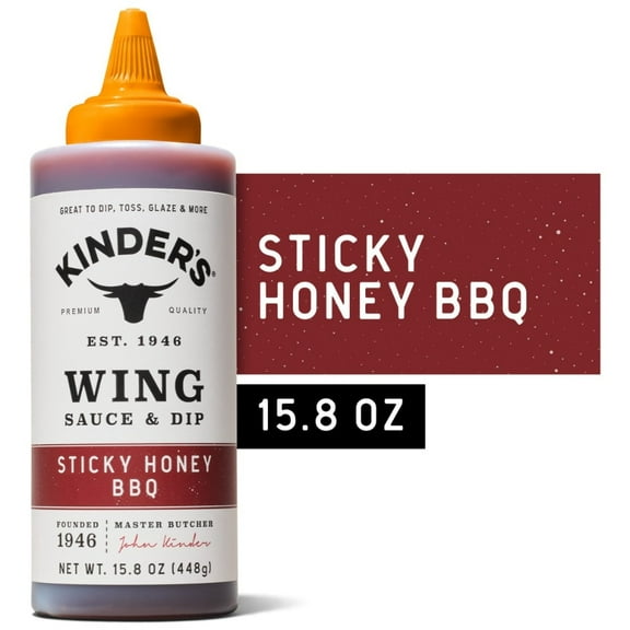 Kinder's Sticky Honey BBQ Wing Sauce