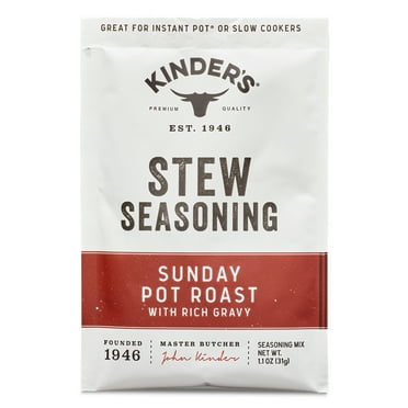 Kinder's Sunday Pot Roast Stew Seasoning for Slow Cooking, 1 oz