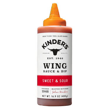 Kinder's Sweet & Sour Wing Sauce, 16.9oz