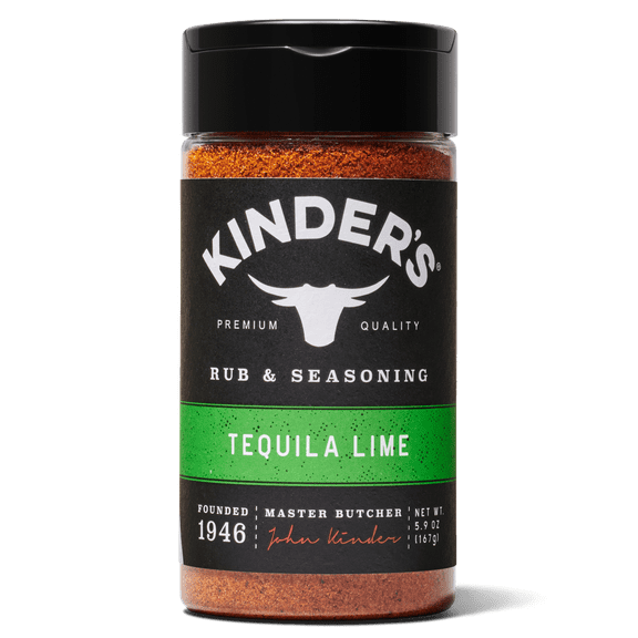 Kinder's Tequila Lime Seasoning for Grilling, 5.9 oz