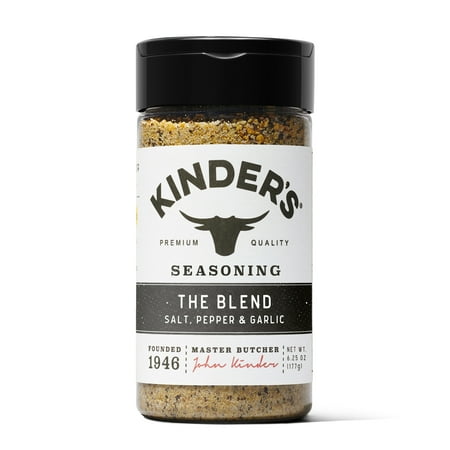 Kinder's The Blend Seasoning with Salt, Pepper and Garlic, 6.25 oz