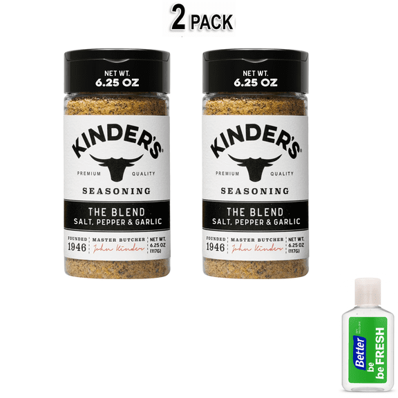 Kinder's The Blend Seasoning with Salt, Pepper, and Garlic, 6.25 oz