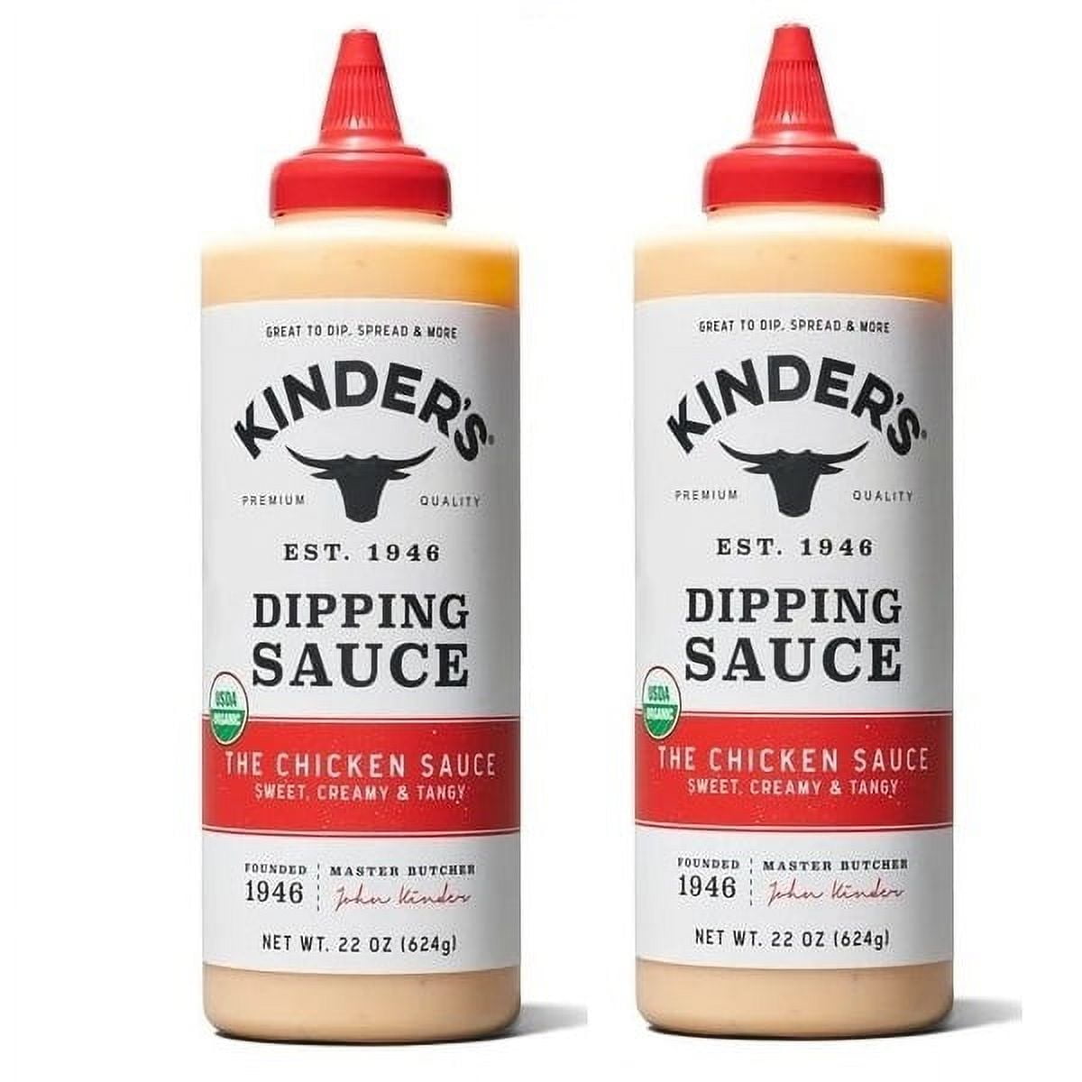 Kinder's The Chicken Sauce Dipping Sauce, 22 Ounce (2 pack)