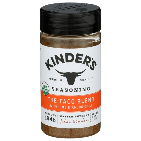 Kinder's The Taco Blend with Lime & Ancho Chili Seasoning 5 oz