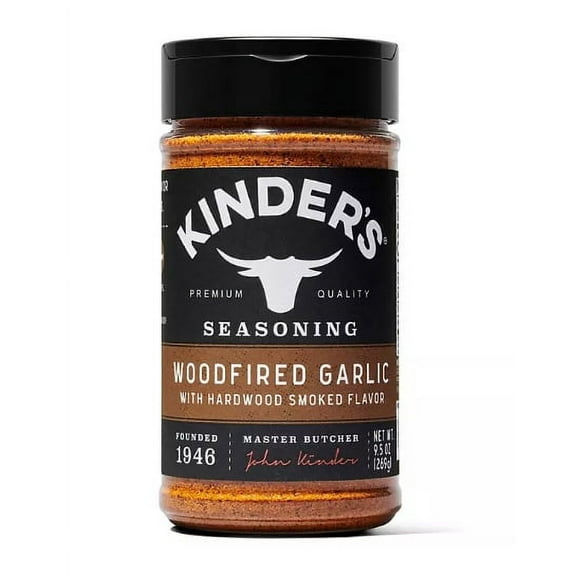 Kinder's Woodfired Garlic Rub with Smoked Flavor (9.5 oz.)