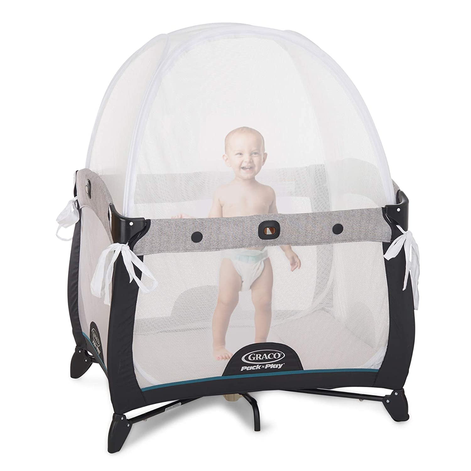KinderSense Baby Crib Safety Tent Newborn Popup Mosquitoes Net Bed Canopy