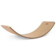 Kinderfeets: Kinderboard - LITE - All Ages Wooden Balance Board, Multifunctional Use, Handcrafted, 300 Lbs Max, Toddler-Kid-Teen-Adult Ages 18mo+