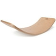 thumbnail image 1 of Kinderfeets: Kinderboard - Natural - All Ages Wooden Balance Board, Multifunctional Use, Handcrafted, 300 Lbs Max,  Toddler-Kid-Teen-Adult Age 18mo+, 1 of 14