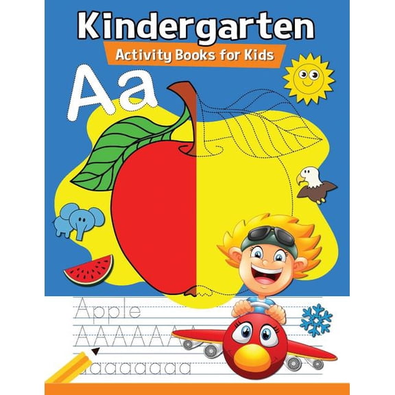 Kindergarten Activity Books for Kids: Preschool Games for Girls and Boys Activity Learning Workbook
