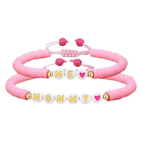 Kindergarten Bracelet Mommy And Me First Day Of School Matching Jewelry For Mom And Daughter Heartwarming