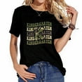 thumbnail image 1 of Kindergarten Camo Camouflage Teacher Back To School T-Shirt, 1 of 5