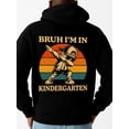thumbnail image 1 of Kindergarten Dab graphic hoodies funny humor men's sweater hoodie black New Spring and Autumn Season Printed Hoodie in Style comfortable vintage wife Vintage Unisex Shirt Printed tshirts, 1 of 7