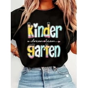 Kindergarten Dream Team Back to School Teacher Student T-Shirt