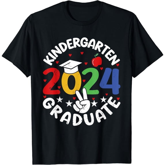 Kindergarten Graduate 2024 Graduation Last Day Of School T-Shirt