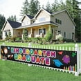 thumbnail image 1 of Kindergarten Graduation Banner Preschool Yard Sign 2023 for Kids Decorations 2023 Elementary Graduation Indoor Outdoor Banners, 1 of 3