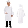 thumbnail image 1 of Kindergarten Graduation Cap and Gown Set with Tassel Zip Up Graduation Robe with Pockets Unisex Graduation Cap and Gown 2026 Graduation Outfit Graduation Dress for Kids 2-13 Years, 1 of 5