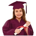 thumbnail image 1 of Kindergarten Graduation Cap Headband And Gown Graduation Cap Class Of 2025 Dresses For Graduation 8-9 Years, 1 of 6