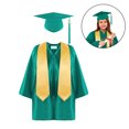 thumbnail image 1 of Kindergarten Graduation Cap and Gown Set with Tassel Boy Graduation Outfit Graduation Clothes for Girls 3-4 Years, 1 of 7