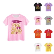 Kindergarten Graduation Shirt for Girl Last Day of School Shirt Kids 2026 Preschool Graduation Gift Tee Top