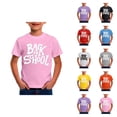 thumbnail image 1 of Kindergarten Hello School I Come Children's First Day At School T Shirts Nursery Graduation T Shirts, 1 of 3