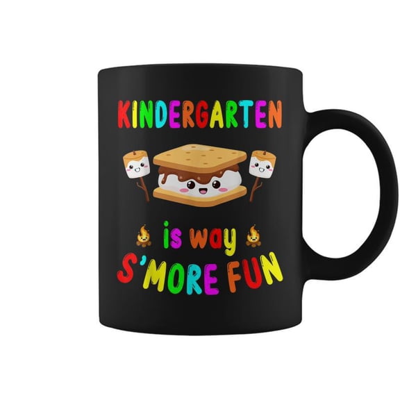 Kindergarten Is Way Smore Fun Back To School Teacher Kids Coffee Mugs