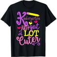 thumbnail image 1 of Kindergarten Just Got A Lot Cuter Back To School T-shirt Black Medium, 1 of 4