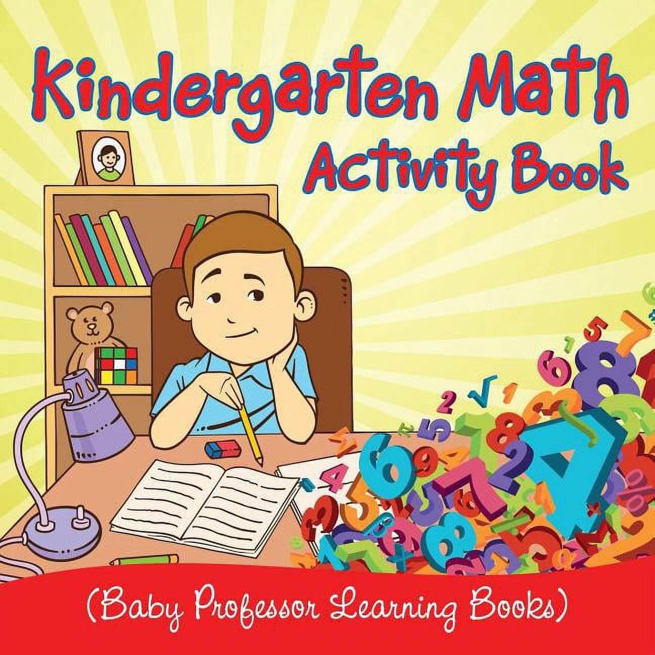 Baby Math Books Kindergarten Math Activity Book (Baby Professor Learning Books ...