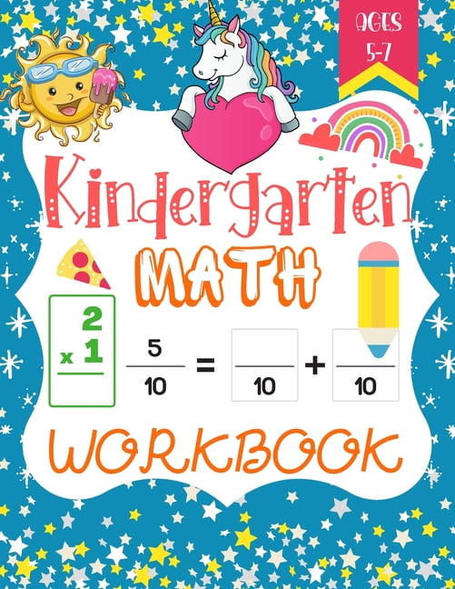 Kindergarten Math Workbook A Beautiful Math Activity book Gift For