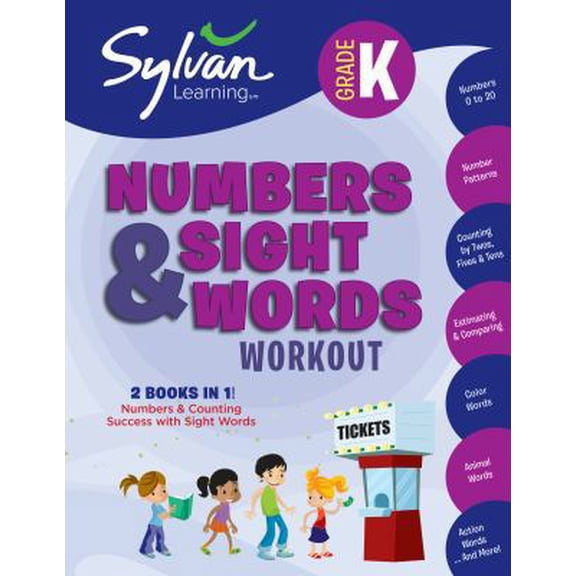Pre-Owned Kindergarten Numbers & Sight Words Workout (Paperback) 1524758558 9781524758554