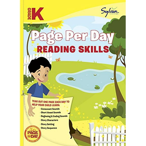 Pre-Owned Kindergarten Page Per Day: Reading Skills (Paperback)