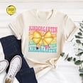 thumbnail image 1 of Kindergarten Pencil Bow Shirt: Back To School Teacher Tee SWEATSHIRT All Size S-5XL, 1 of 5