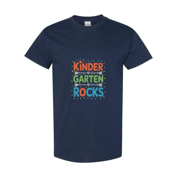 Kindergarten Rocks A Funny Back To School Teacher Student Gift Unisex T-Shirt, up to size 5XL