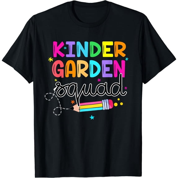 Kindergarten Squad Girls Boys Teacher Team Kinder Squad T-Shirt