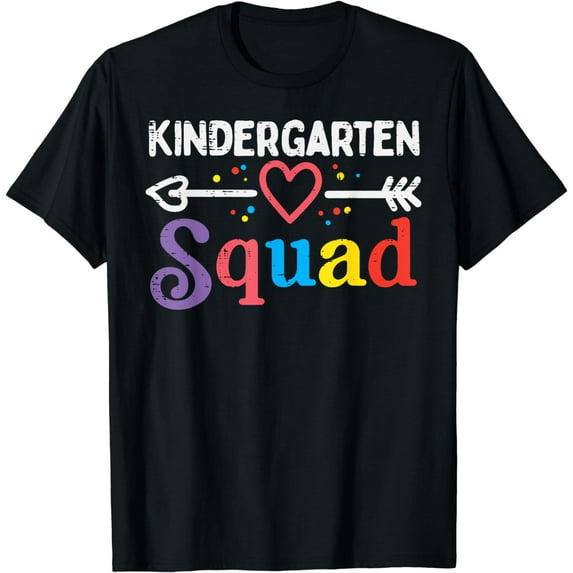 Kindergarten Squad Kinder Back To School Boys Girl Teacher T-Shirt