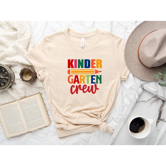 Kindergarten Teacher T-Shirt, Kindergarten Crew